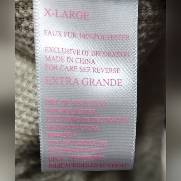 COZY SHERPA size XL  super soft pullover with pockets - Picture 9 of 11